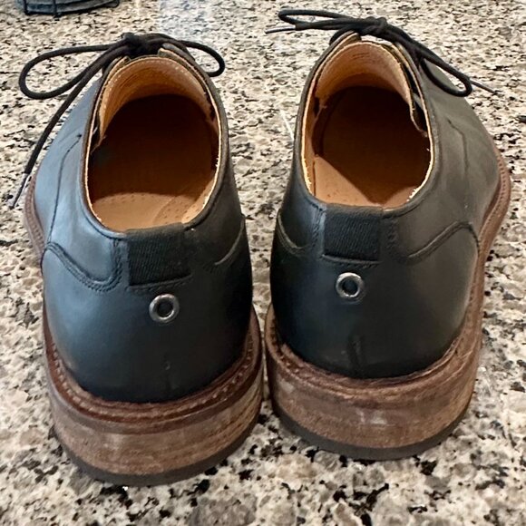 LIKE NEW Warfield & Grand Reed Leather Plain Toe Oxford Lace-Up Men Size 9.5 - Picture 3 of 14